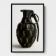 Saint Laurent Fashion Inspired Grenade Wall Art  